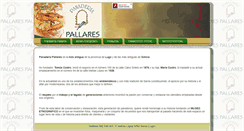 Desktop Screenshot of panaderiapallares.com